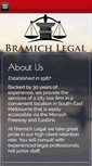 Mobile Screenshot of bramichlegal.com.au